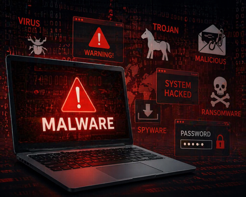 malware jelentése - Gerkan kiberbiztonság